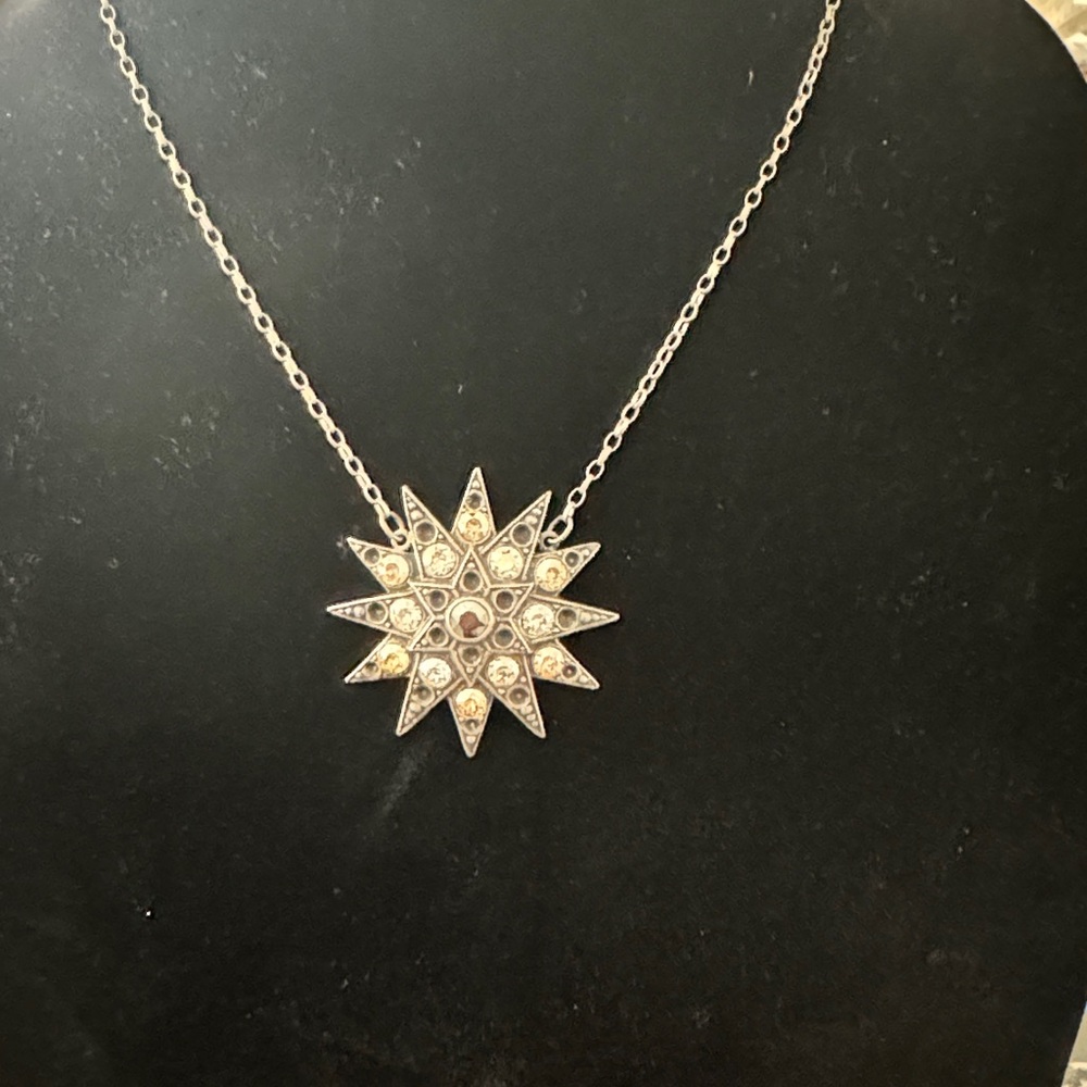 Sabika Silver Chain Necklace